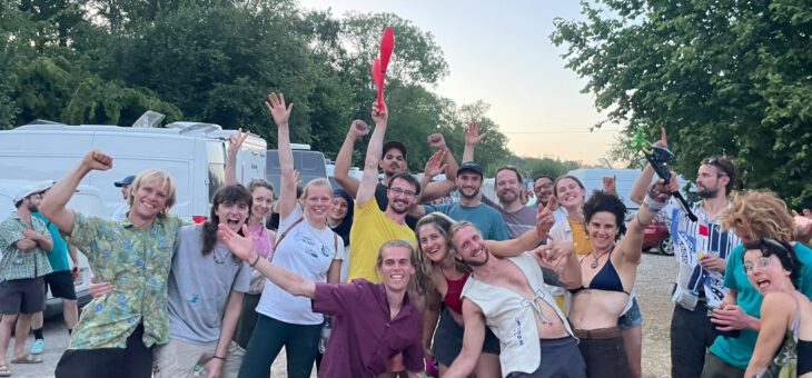 SlackNED leden bij Belgisch Highline Festival 2026