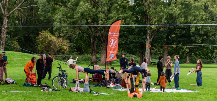 Succesvolle September slackjam in Utrecht!!